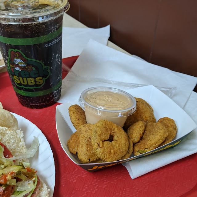 Fried Pickles with Chipotle Mayo