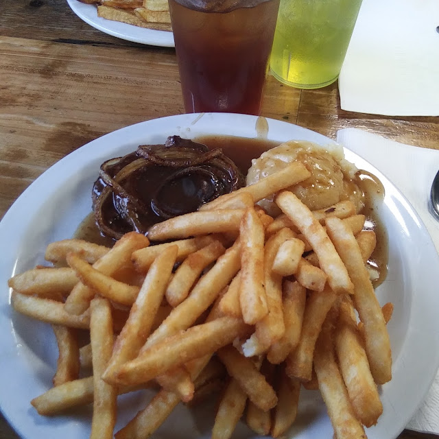6 Oz Hamburgersteak N 3 Sides