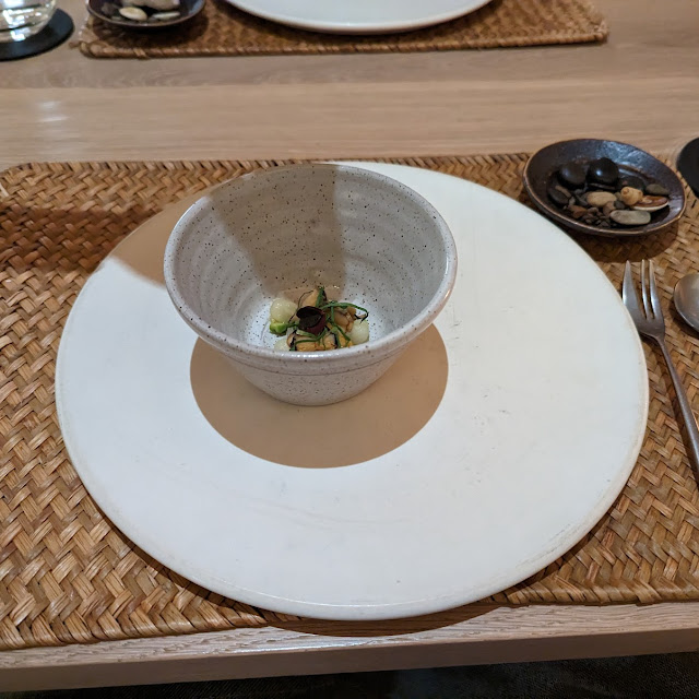 Himesazae Snail Spring Garlic Green Garbanzo Bean