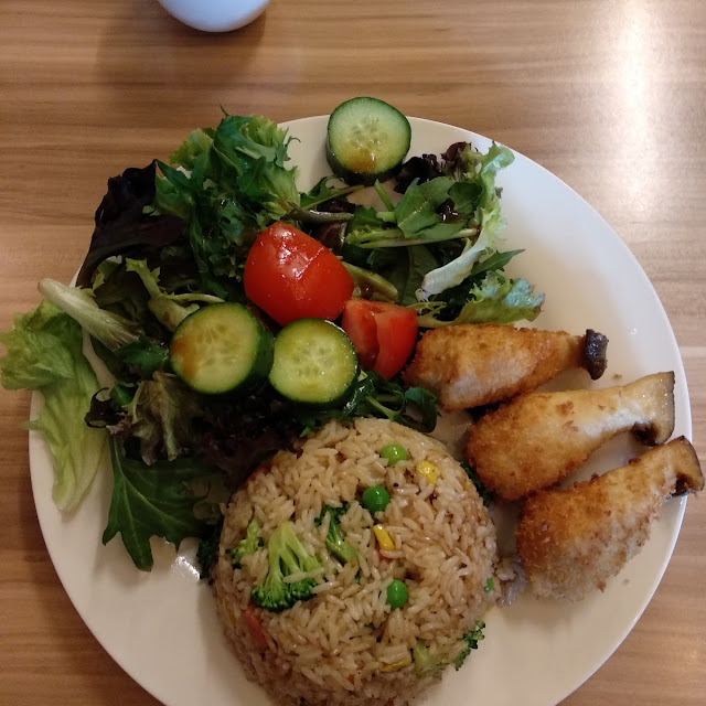 Fried Rice & Mushroom Nuggets