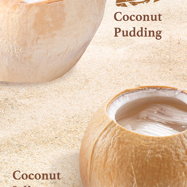 Coconut Pudding & Coconut Jelly