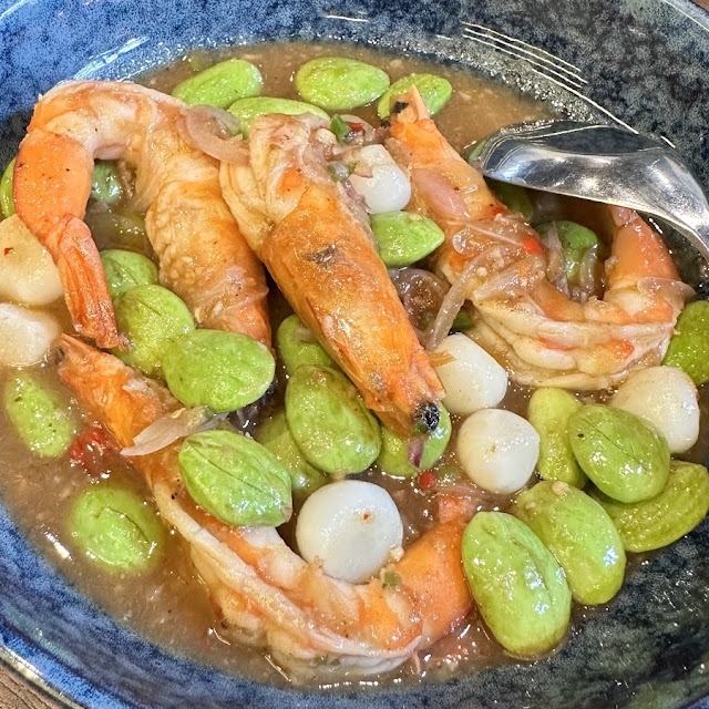 ผัดสะตอกุ้ง