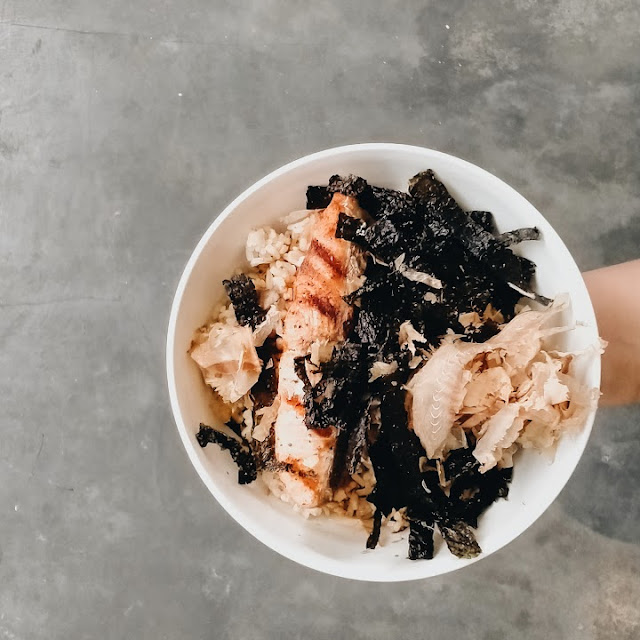 Salmon Teriyaki Rice