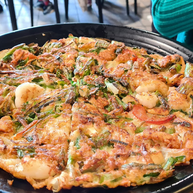Seafood Pancake