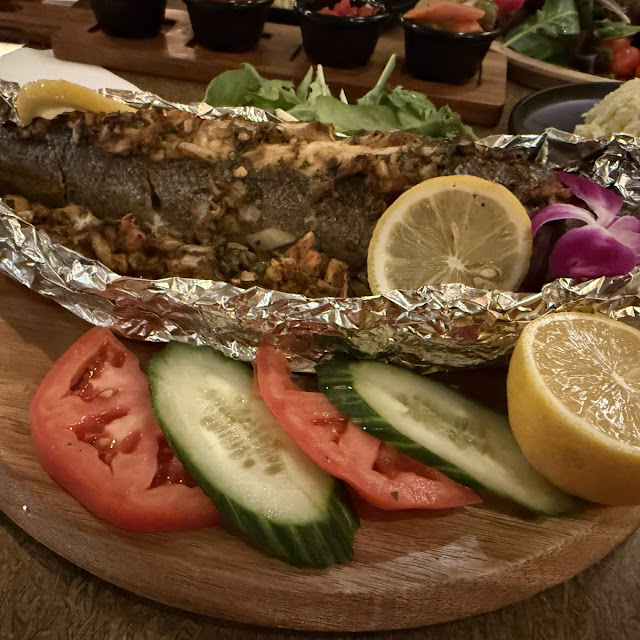 Grilled Bronzino