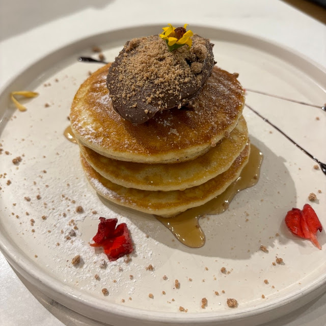 Nutella Ganache Pancakes