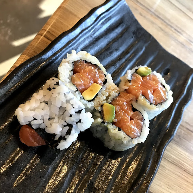 Fresh Salmon and Avocado Roll