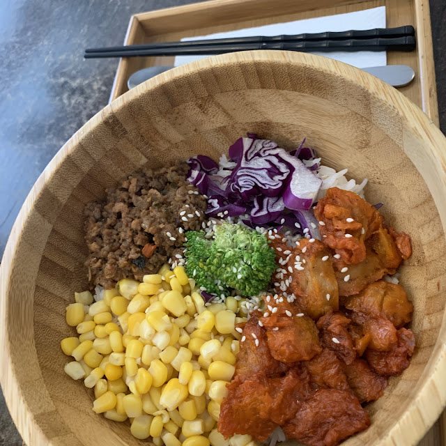 Lucky Vegetarian BBQ Tofu Rice VG