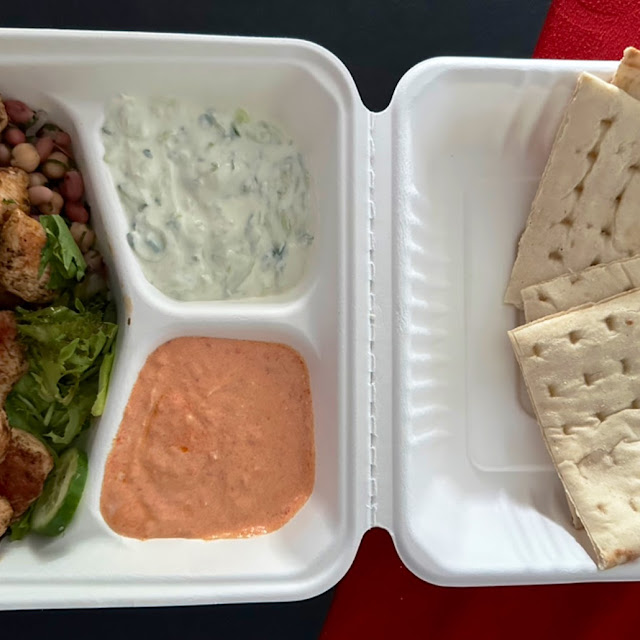 Grilled Chicken Kebab Meal
