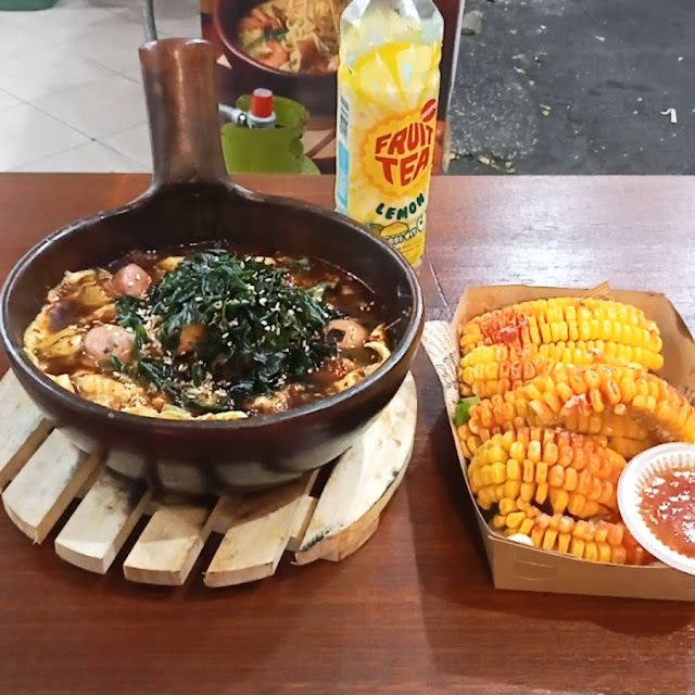 Nasi Telur Kocok Ala Mama Lung Saos Mala