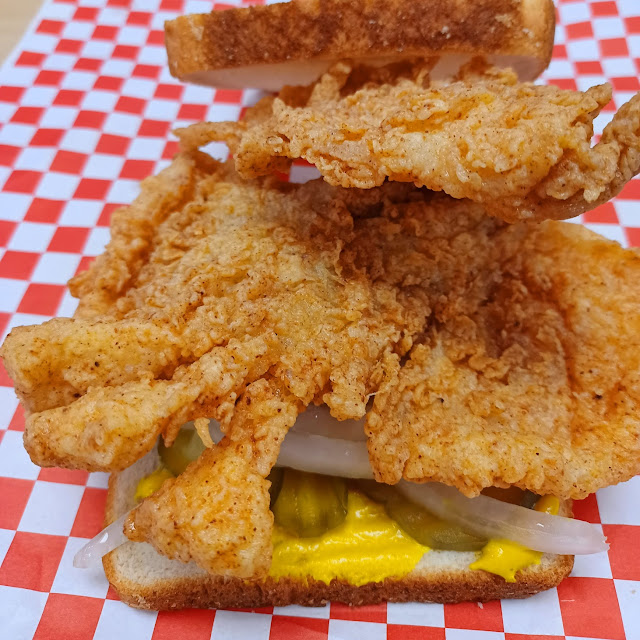 Catfish Nugget Sandwich