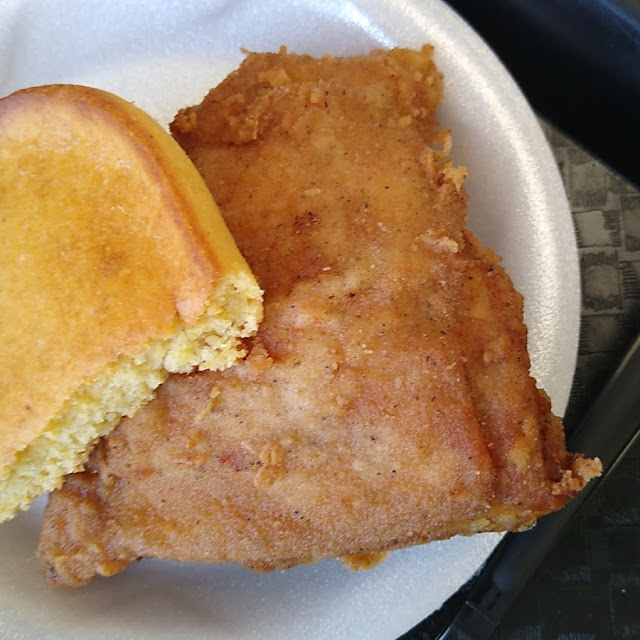 Thigh and Corn Bread