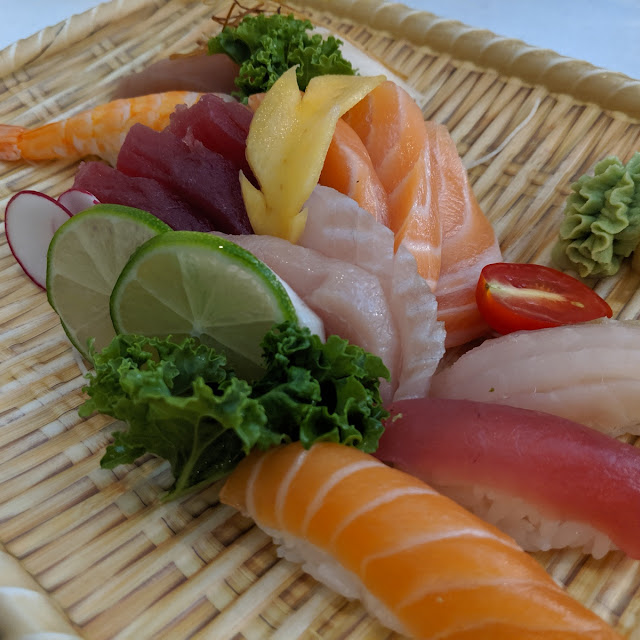 Sashimi and Sushi