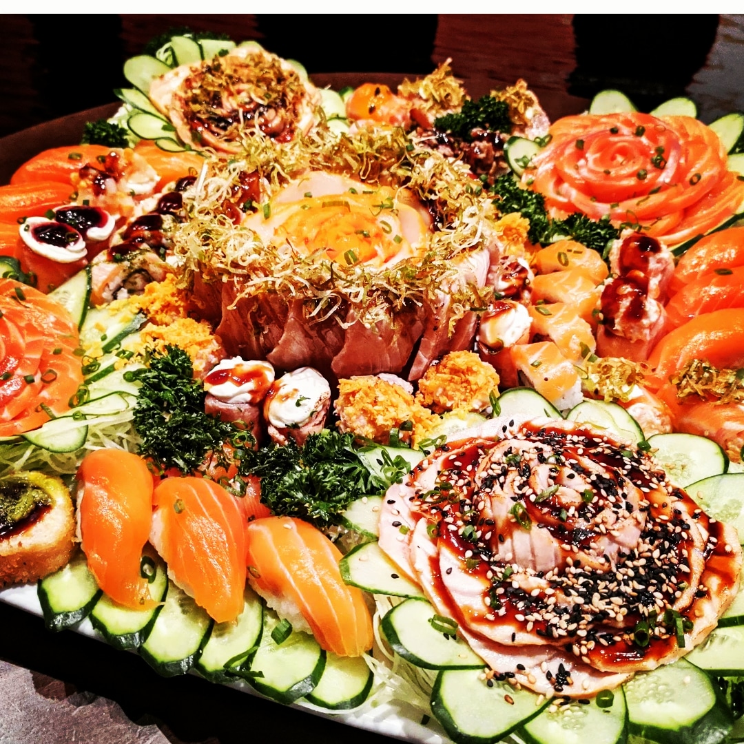 Kimchi sushi