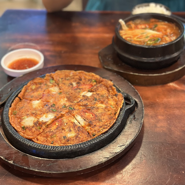 Kimchi Pancake with Pork