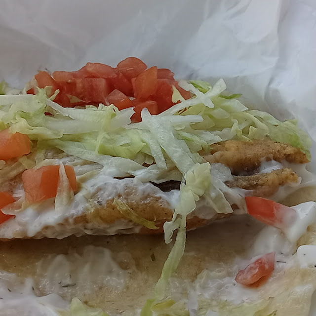 Fried Fish Taco w Ranch