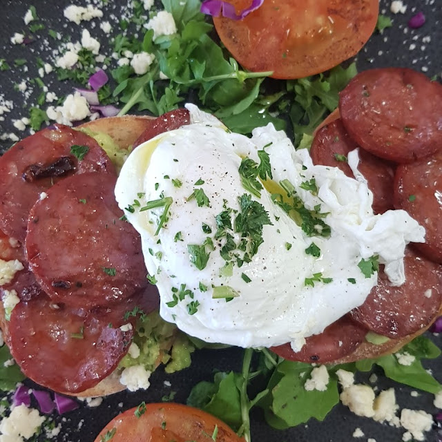 Chorizo and Avocado