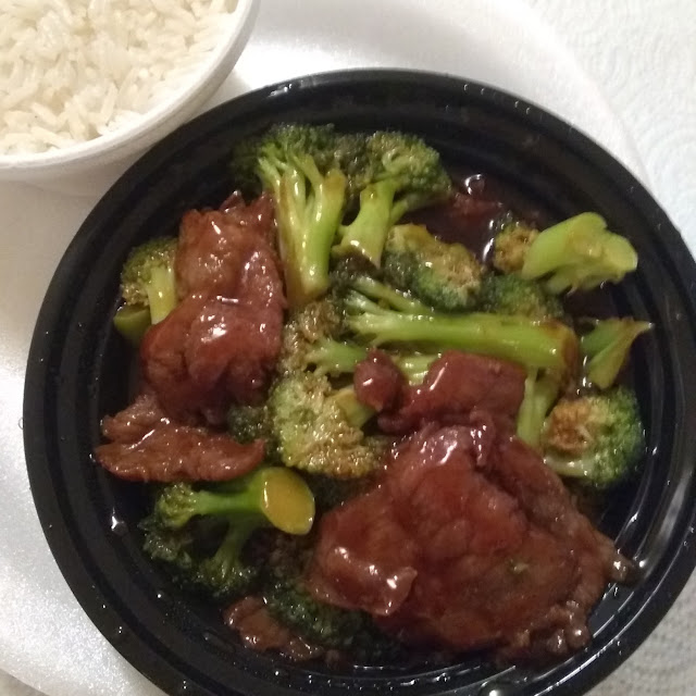 Small Beef and Broccoli with Rice