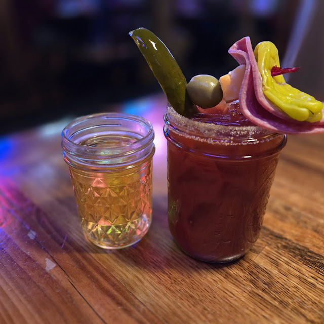 Bloody Mary with Beer Back