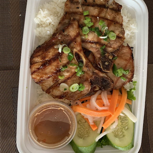 Rice with Grilled Pork