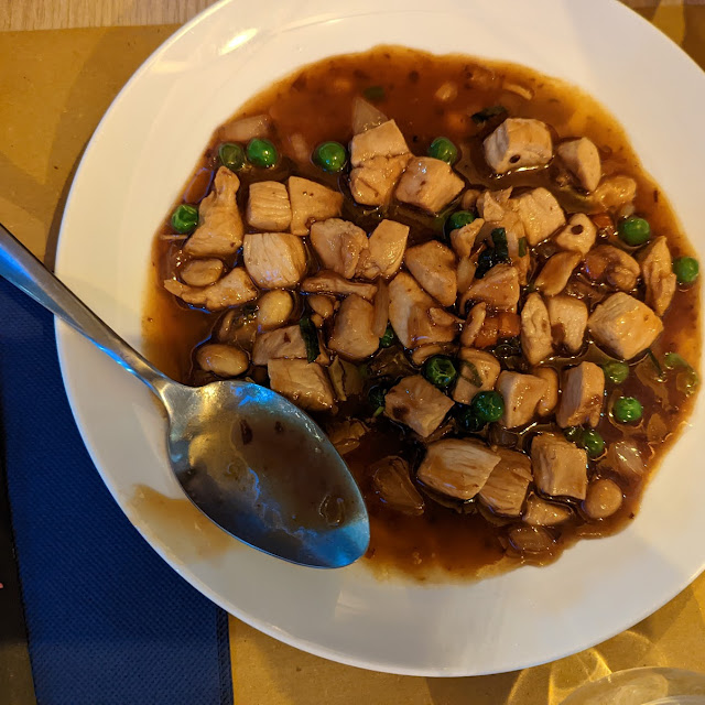 Almond Sauce with Chicken
