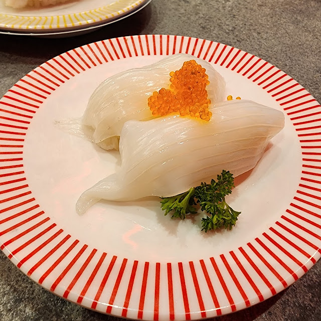 Ika Squid Nigiri