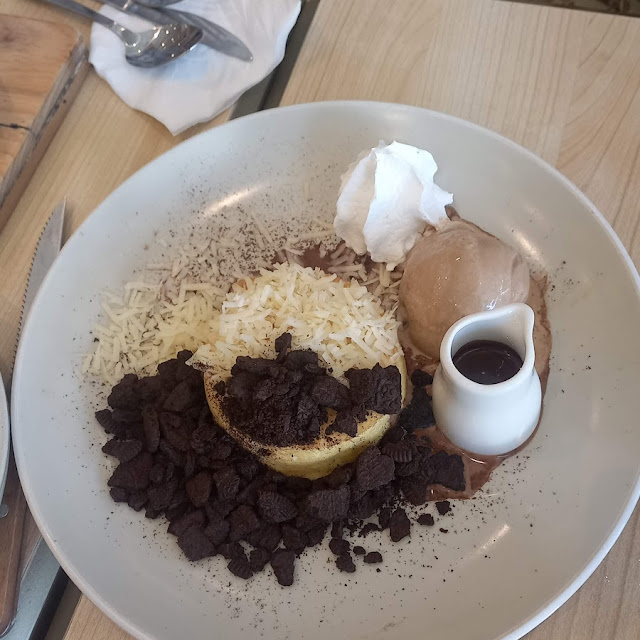 Coffee Cream Japanese Fluffy Pancake