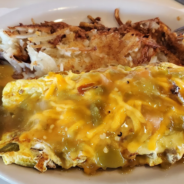 Green Chili Omelet