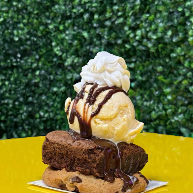 Cookie-Brownie Sundae