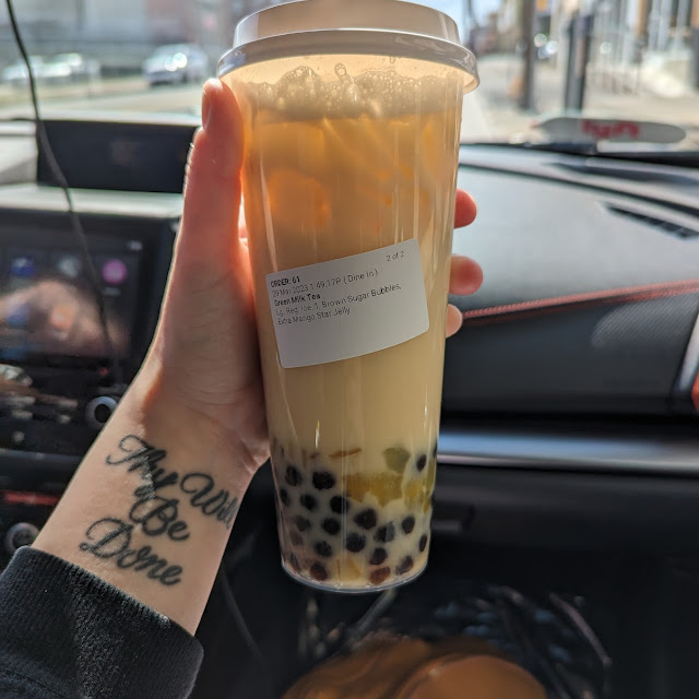 Green Milk Tea