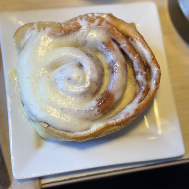 Large Cinnamon Roll with Cream Cheese Frosting