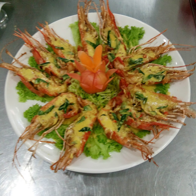 奶汁生虾 Butter Cream Water Prawn