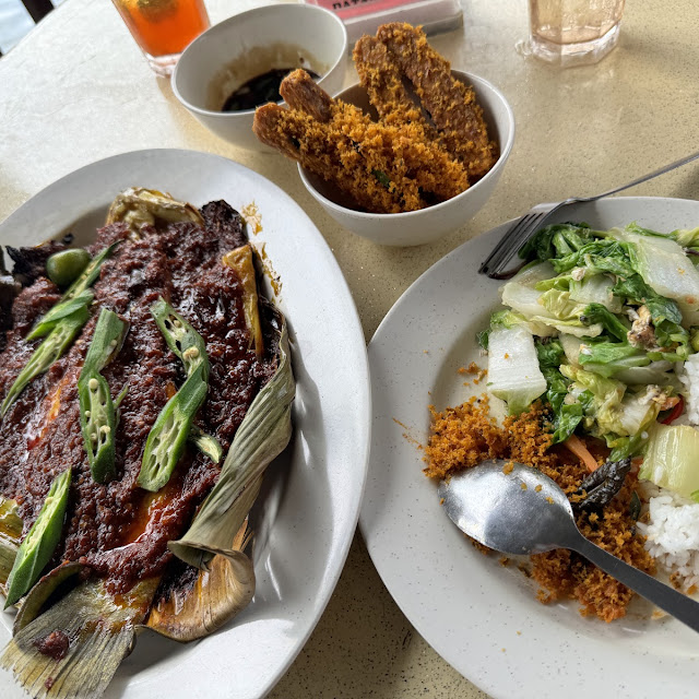 Ikan Siakap Bakar Sambal