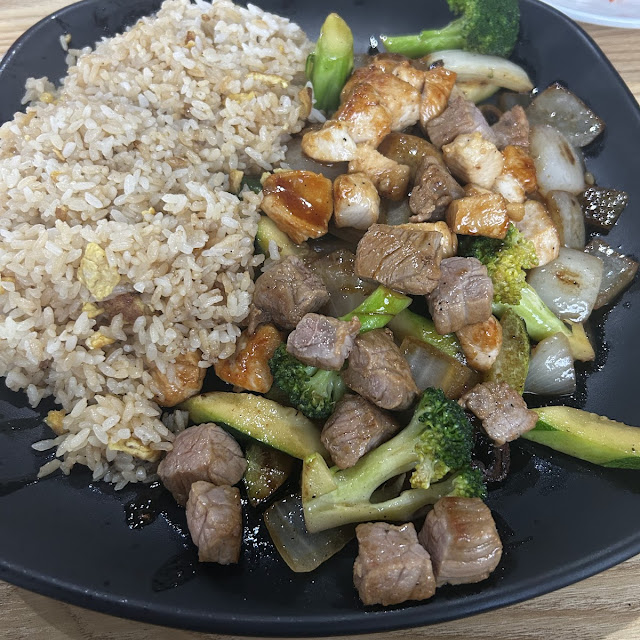Chicken & Steak Hibachi