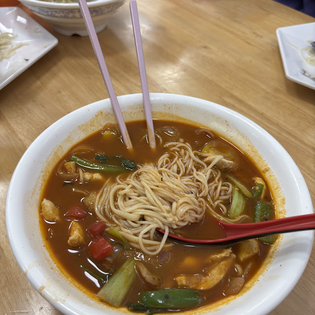 Potato & Tomato Noodle Soup