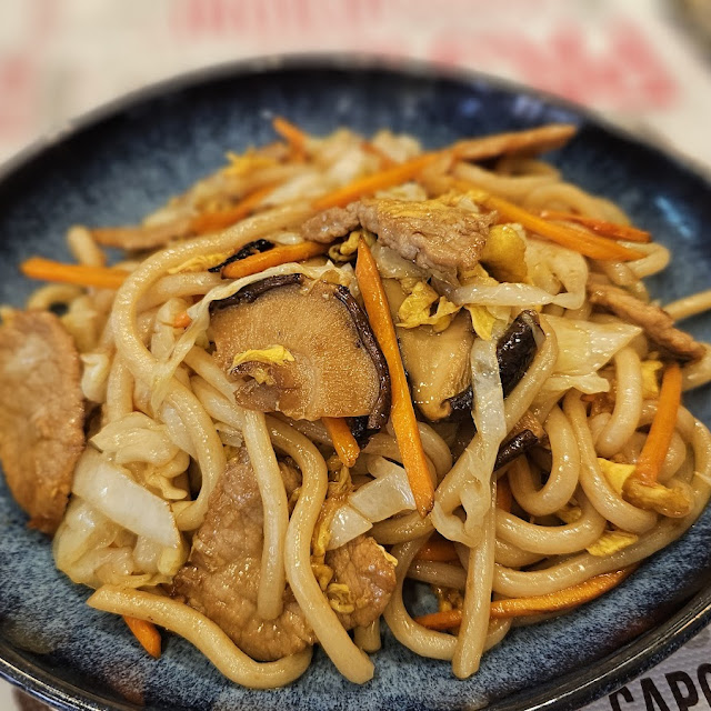 Nouilles Udon Sautées Au Boeuf