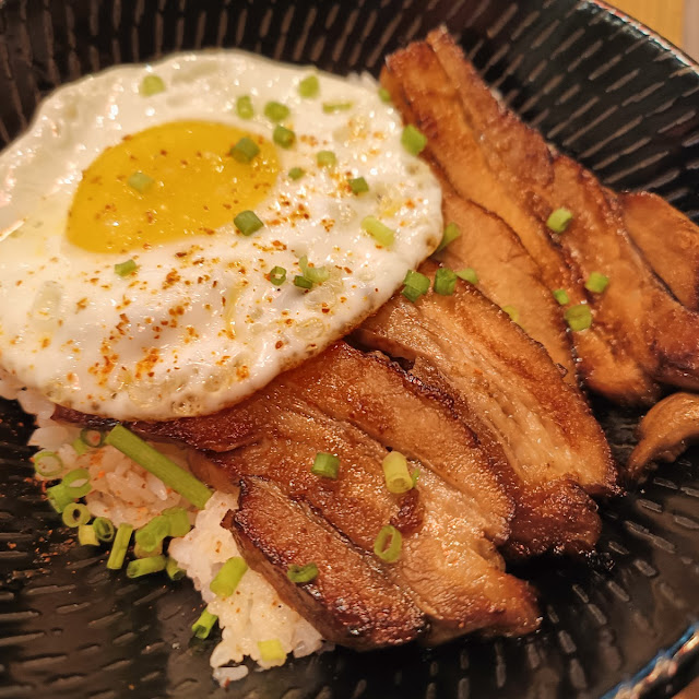 Sizzling Pork Chashu Rice Bowl