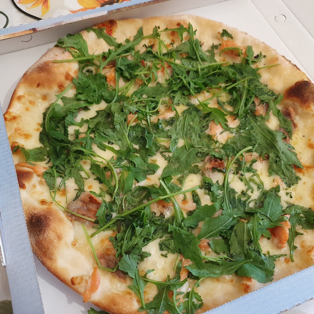 Pizza Salmone E Rucola