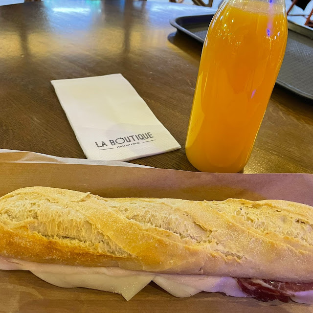 Bocadillo Queso Manchego Y Iberico Jamon