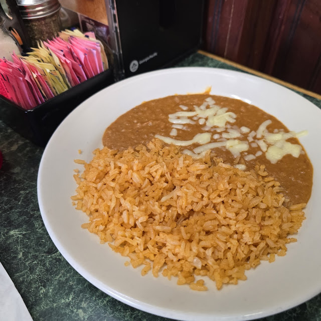 Rice and Refried Beans