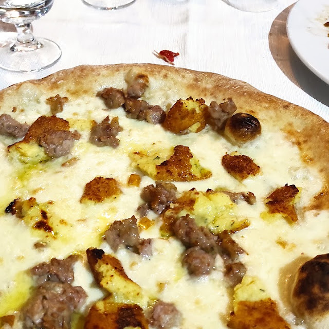 Pizza Crocchè E Salsiccia