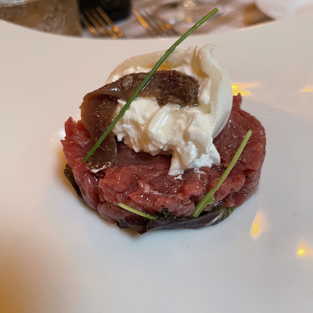 Beef Tartare With Mozzarella