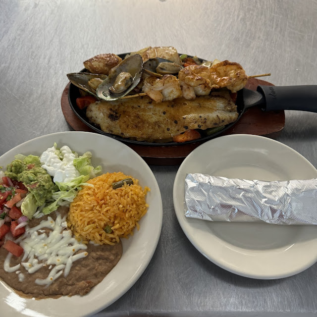 Seafood Fajitas