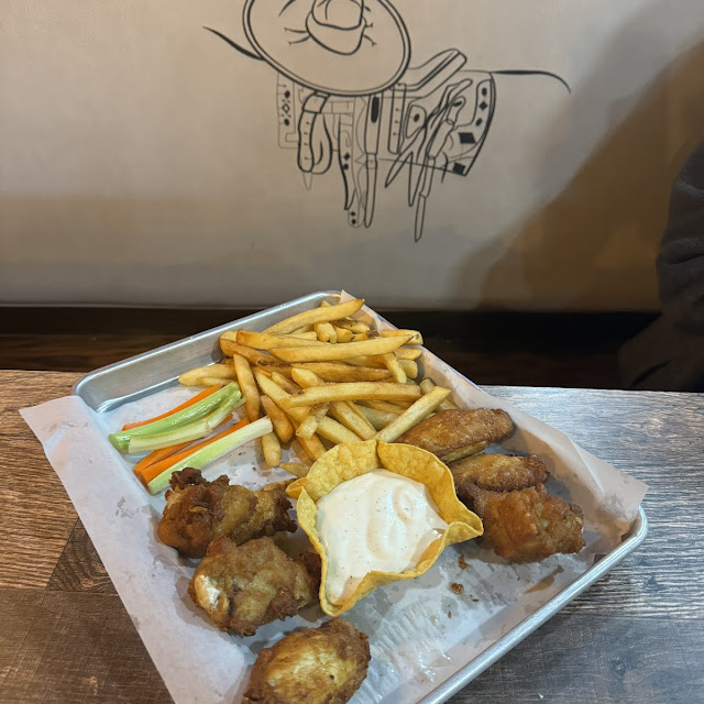 Chicken Wings and Fries