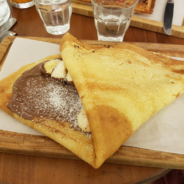 Crêpe Nutella Banane Coco