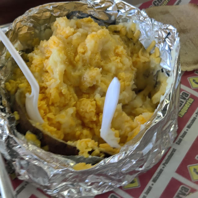 Papa Asada Sencilla
