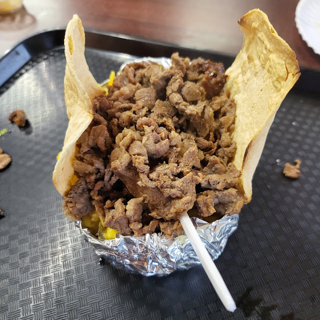 Baked Potato with Fajita