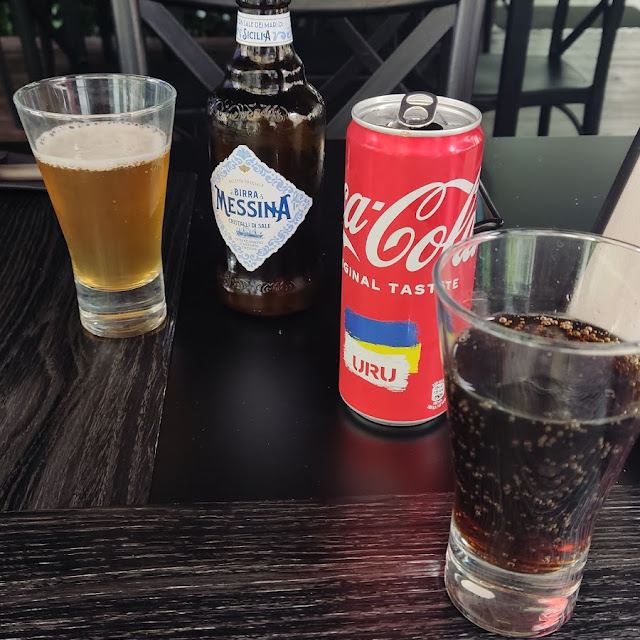 Messina Bear and Coke Can