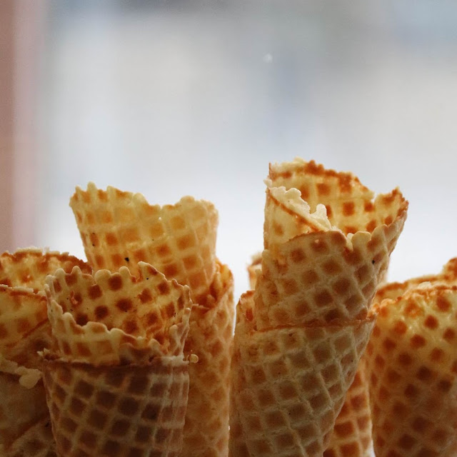 Cornet Gaufré Fait Maison Miam