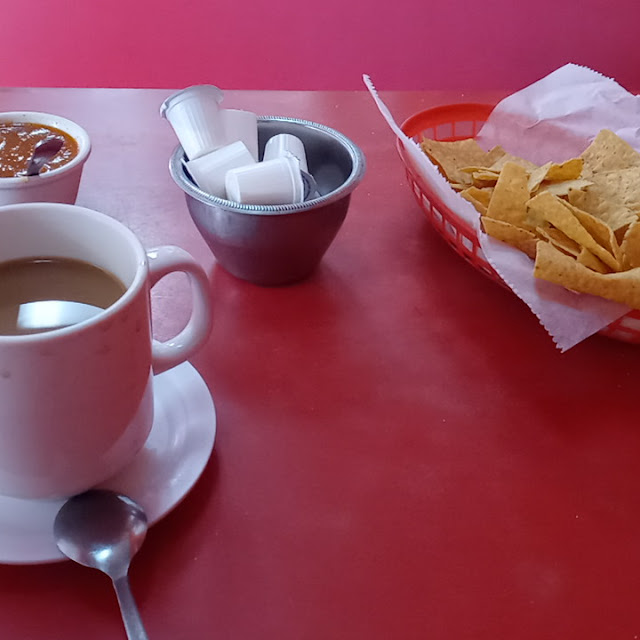 Coffee and Chips and Salsa